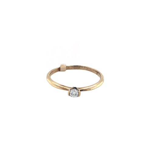 10kt Yellow Gold Diamond Ring
