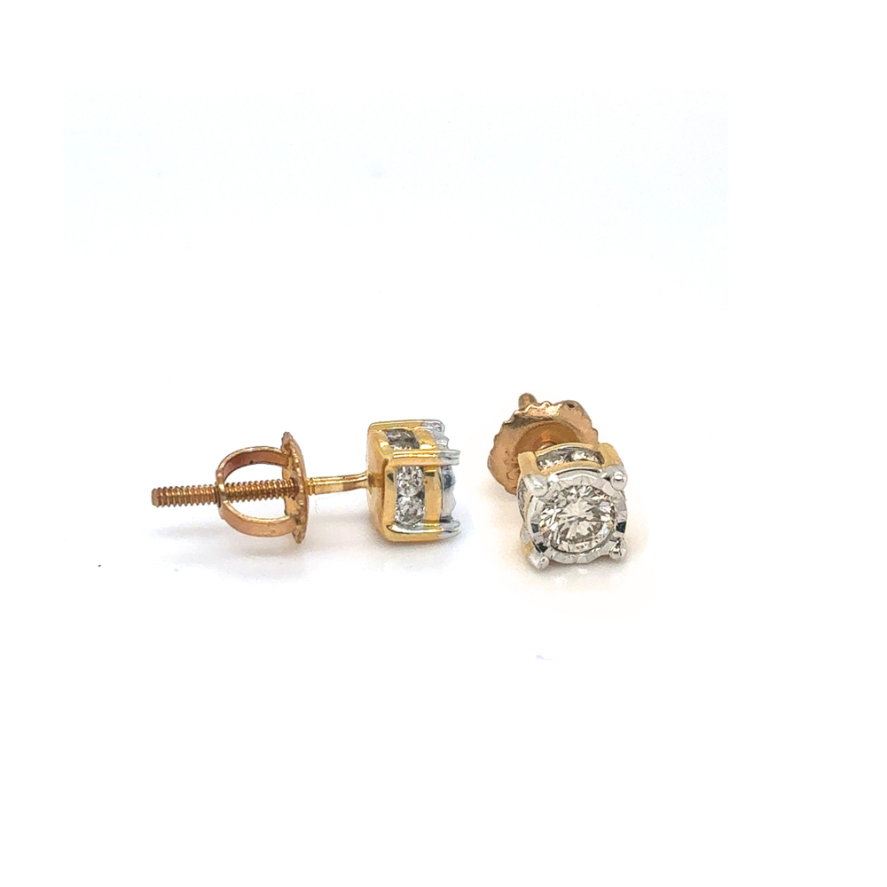 10kt White Gold .50ct Diamond Stud Earring