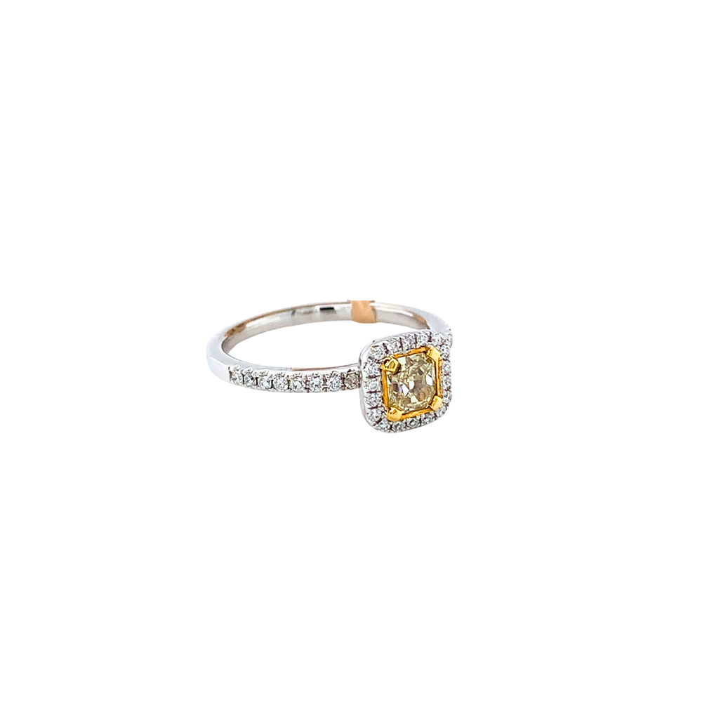 14kt White Gold .83 tw Diamond Ring