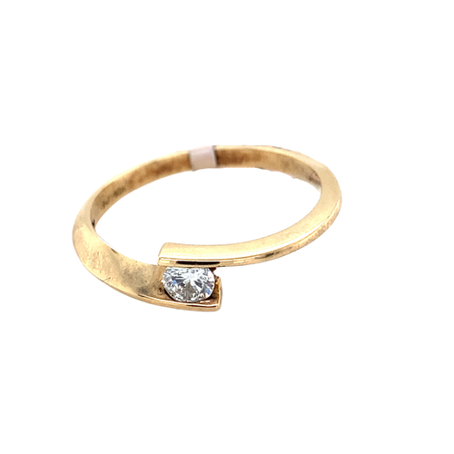 10Kt Yellow Gold Diamond Ring