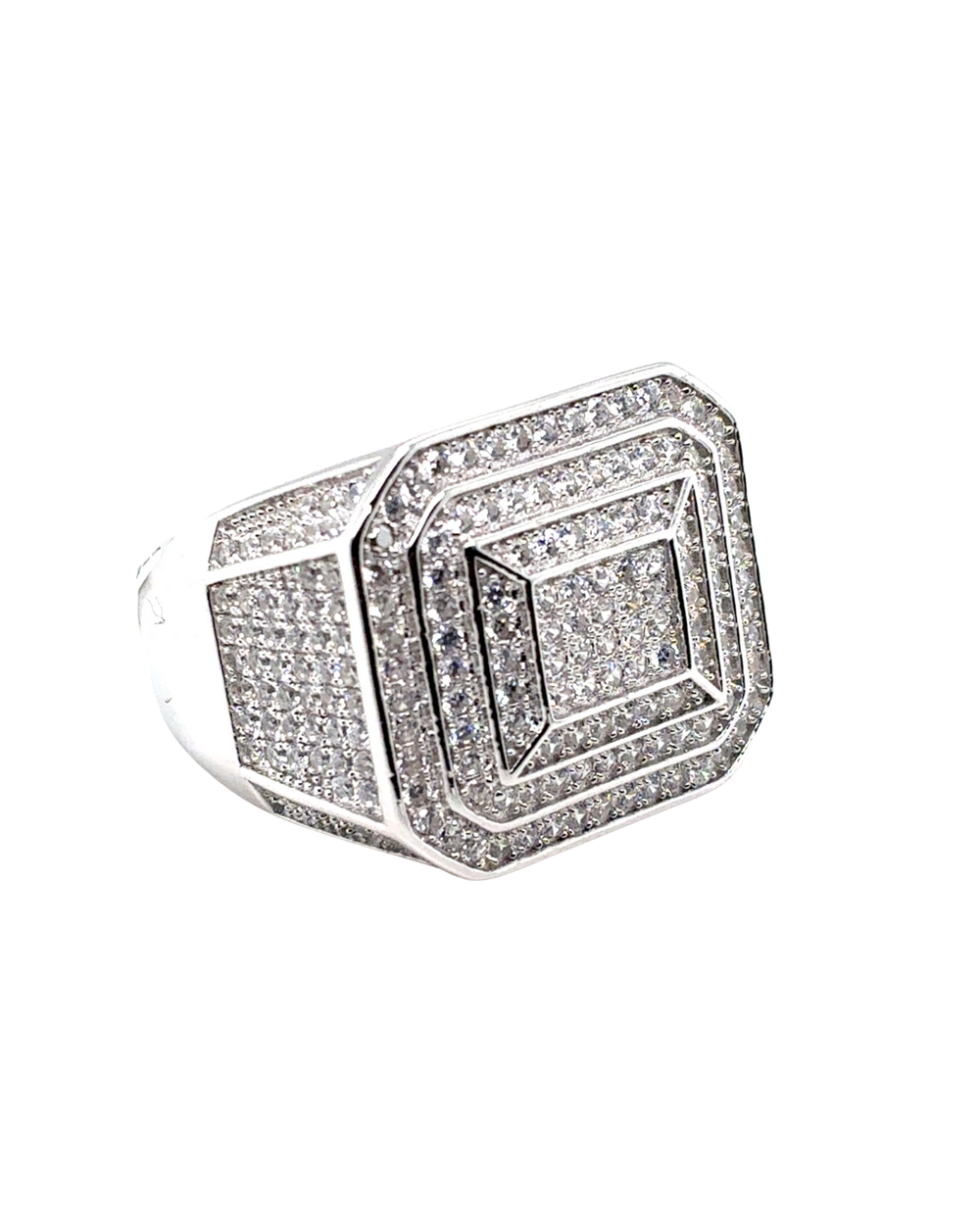 Sterling Silver Ring with CZ