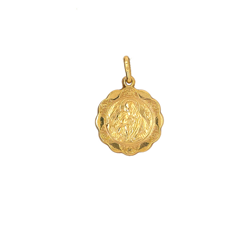 14kt Yellow Gold Communion Charm