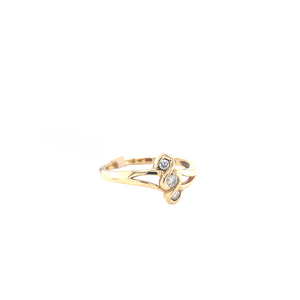 10kt Yellow Gold Diamond Ring