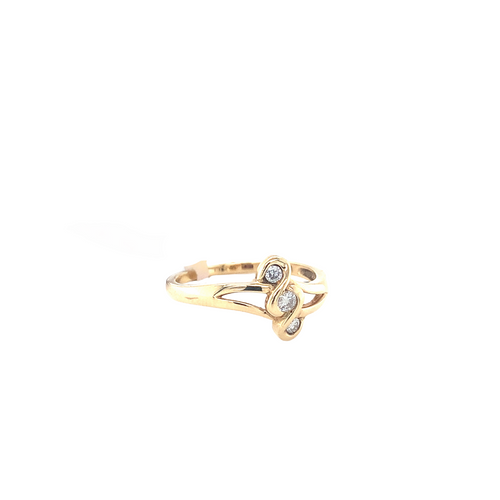 10kt Yellow Gold Diamond Ring