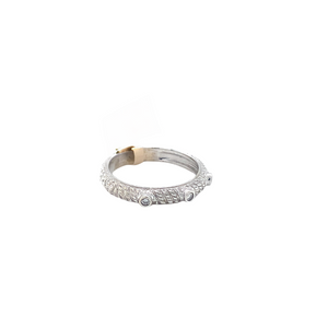 14kt White Gold .06 tdw Diamond Ring