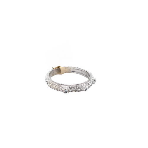 14kt White Gold .06 tdw Diamond Ring