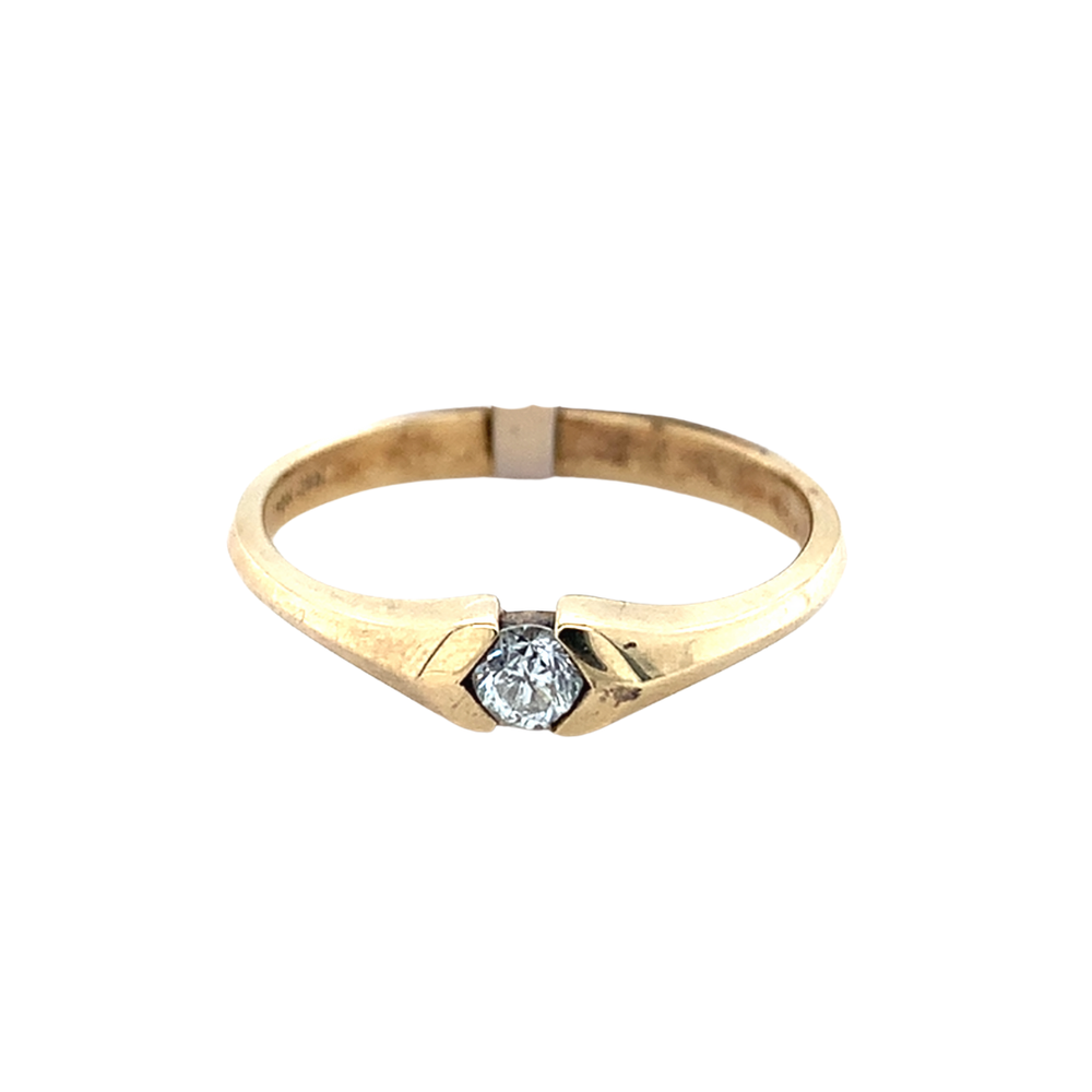 10Kt Yellow Gold Diamond Rings