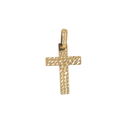 10kt Yellow Gold Cross Pendant