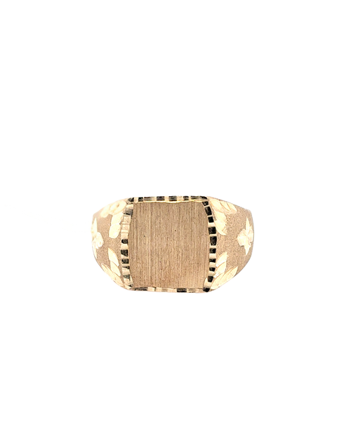 10kt Yellow Gold Signet Ring
