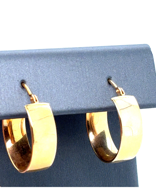 10kt Yellow Gold Hoops