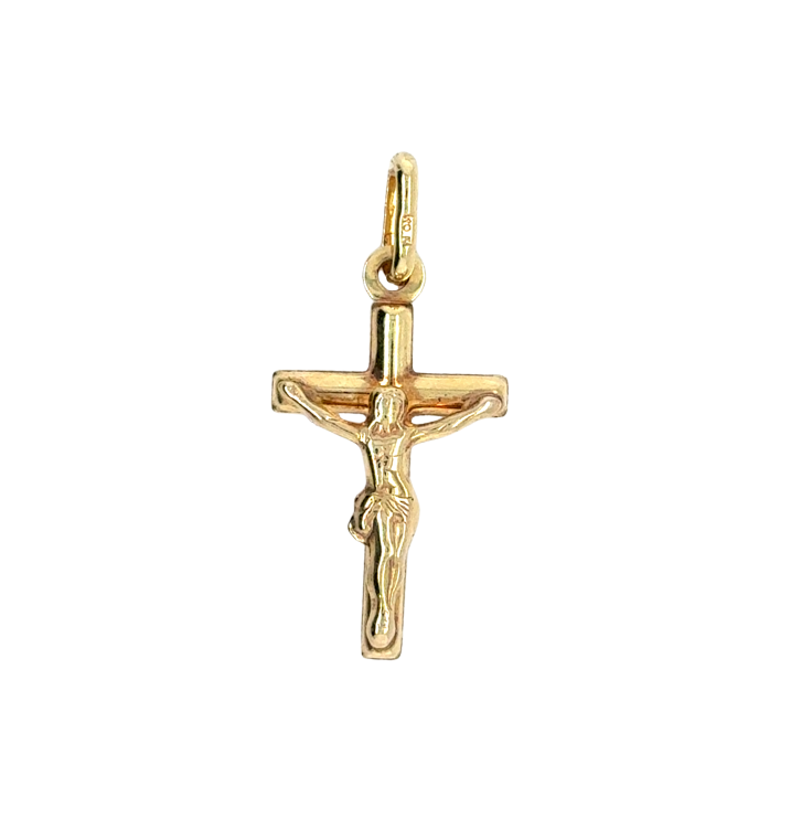 10kt Yellow Gold Cross Charm