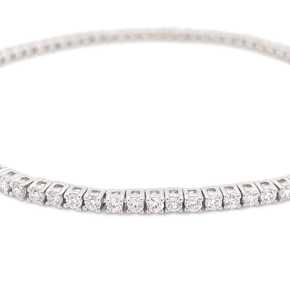 1.50CT 14KT White gold Lab Grown Diamond Tennis Bracelet
