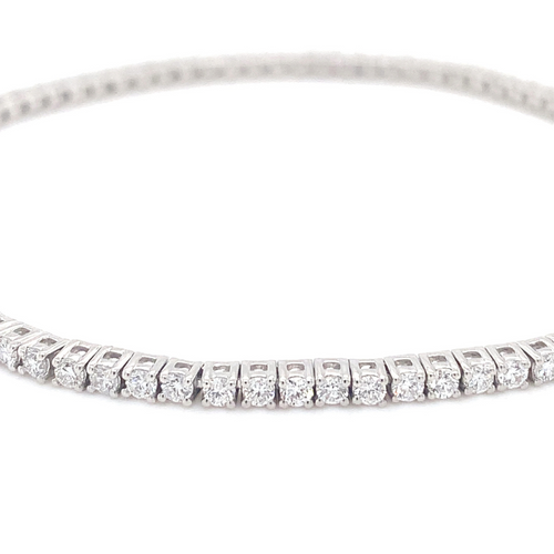 1.50CT 14KT White gold Lab Grown Diamond Tennis Bracelet