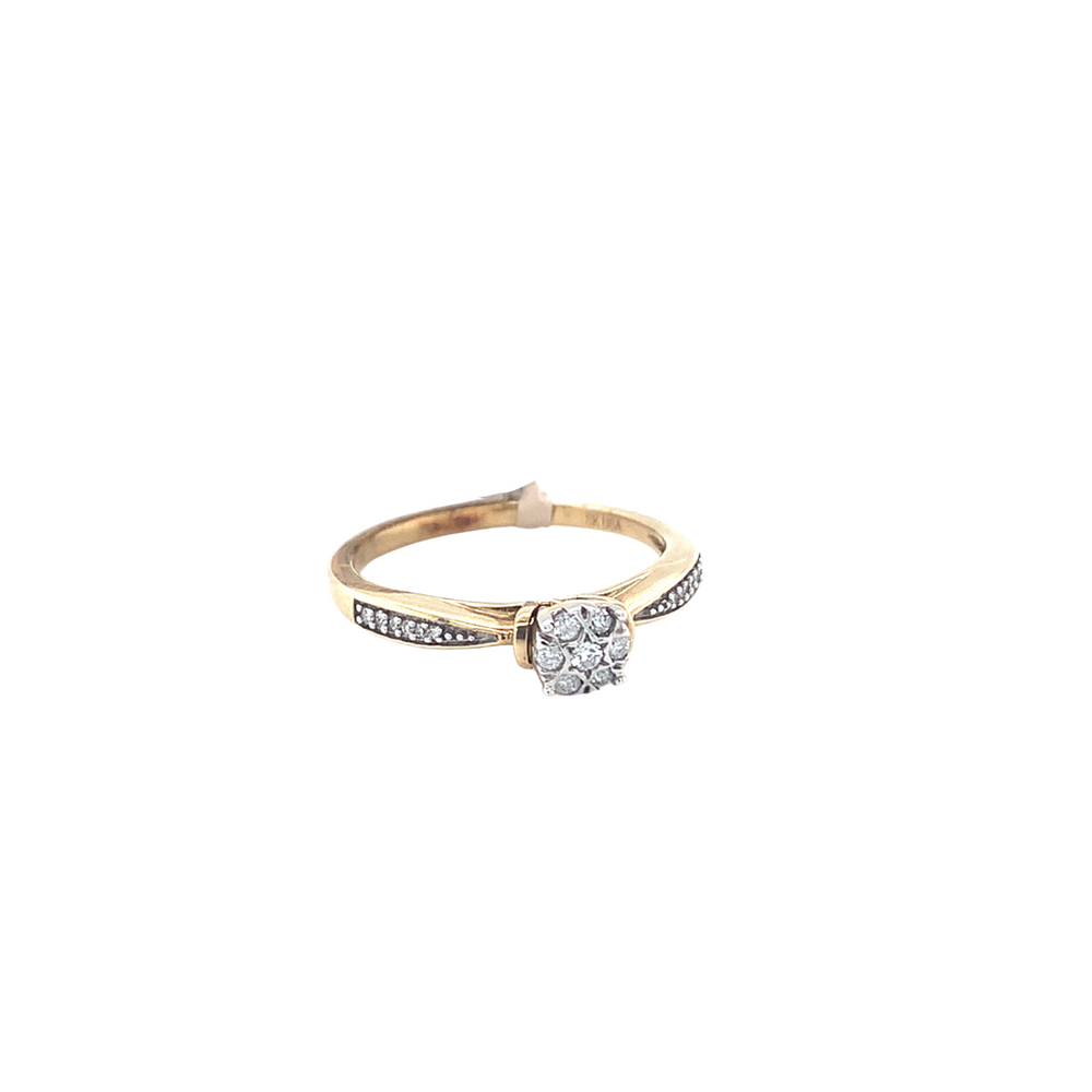 10kt Yellow Gold Diamond Ring