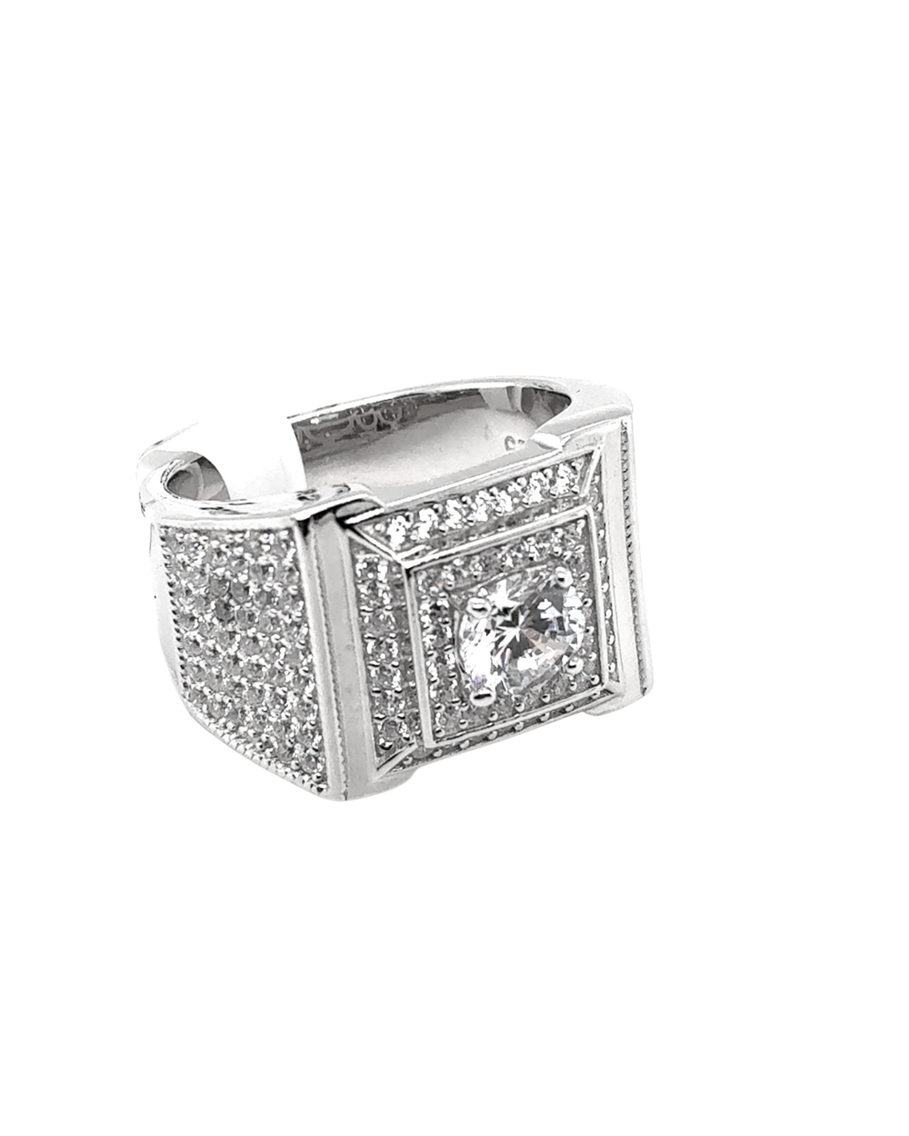 Sterling Silver Ring with CZ