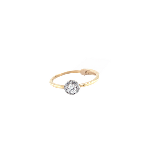 10kt Yellow Gold Diamond Ring