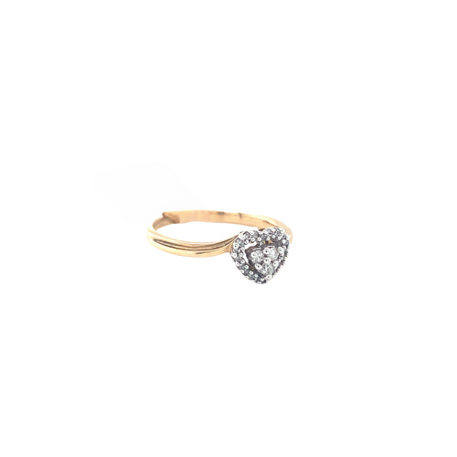 10kt Yellow Gold Diamond Ring