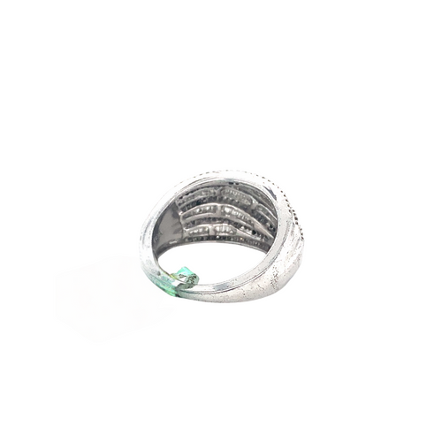 Sterling Silver 1.00 ct Diamond Ring