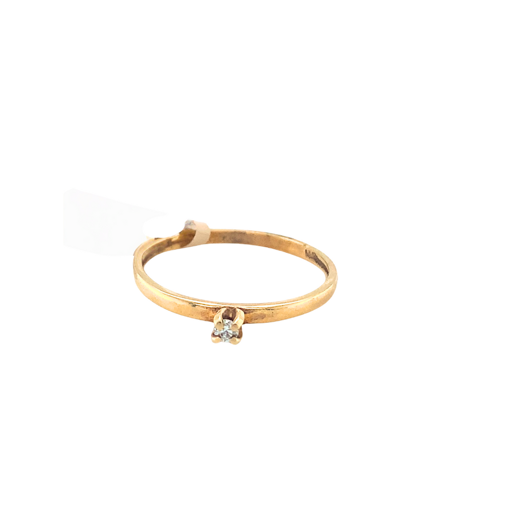10kt Yellow Gold Diamond Ring