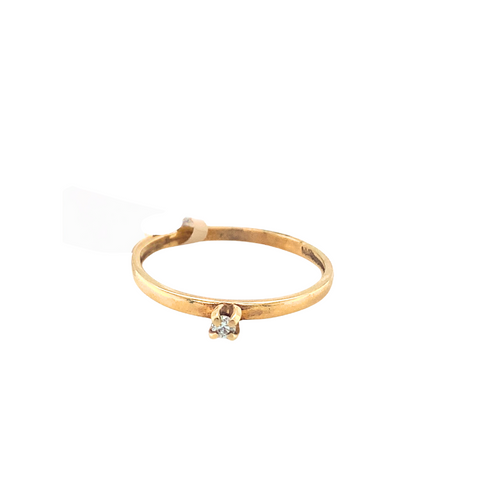 10kt Yellow Gold Diamond Ring