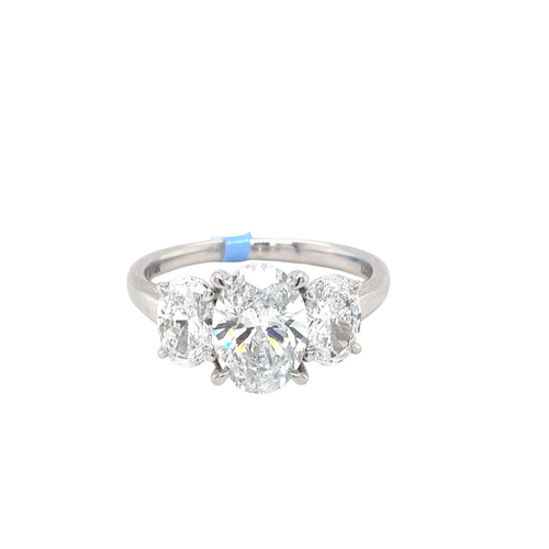 14kt White Gold Lab Grown Diamond Ring