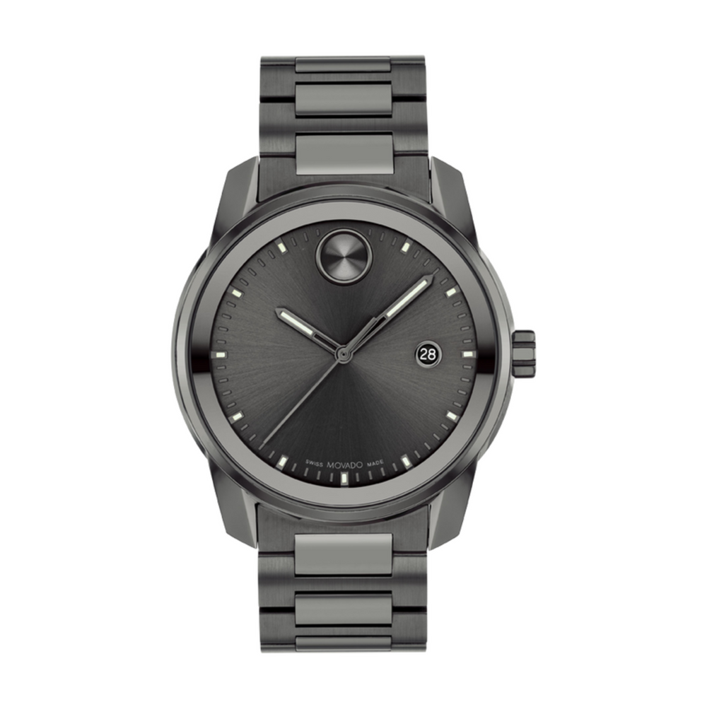 Movado BOLD Verso Gunmetal Watch 3600860