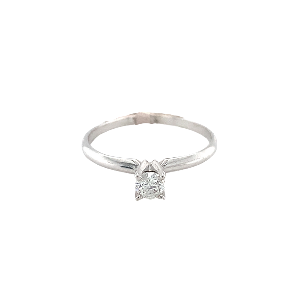 14kt White Gold Diamond Ring