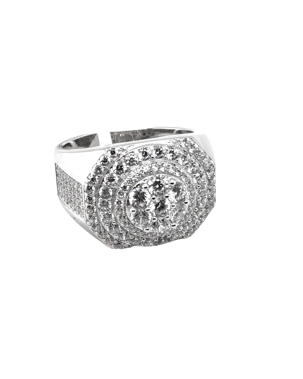 Sterling Silver Ring with CZ