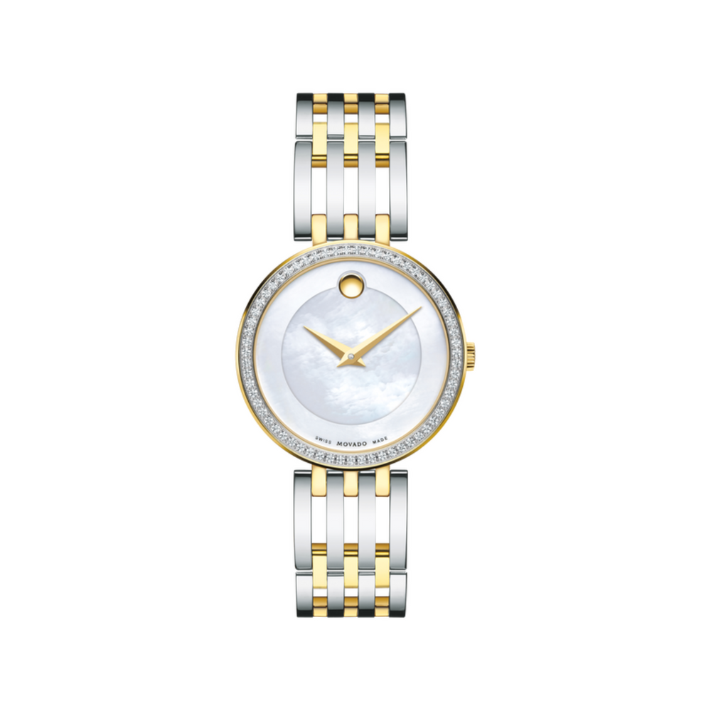 Movado Esperanza Two-Toned Watch 0607085 Final Sale
