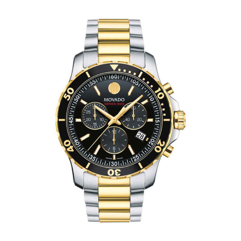 Movado Series 800 Two-Toned Watch 2600146