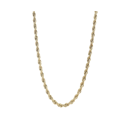 Italgem Stainless Steel Gold Plated Rope Chain