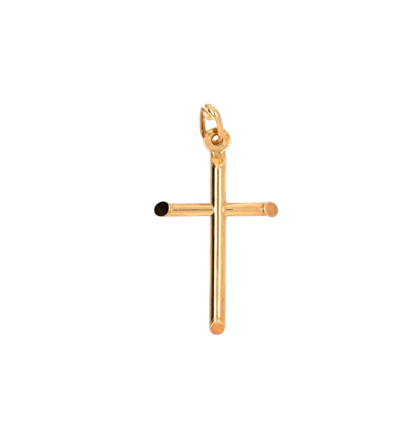 14kt Yellow Gold Cross Pendant