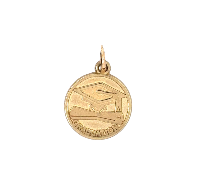 10kt Yellow Gold Grad Charm