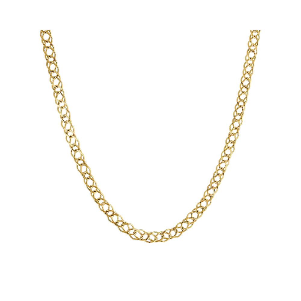 Italgem Stainless Steel Gold Plated Link Chain
