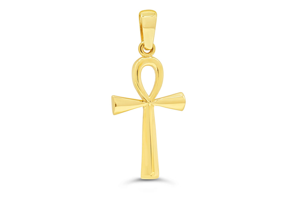 10kt Yelllow Gold Ankh Charm