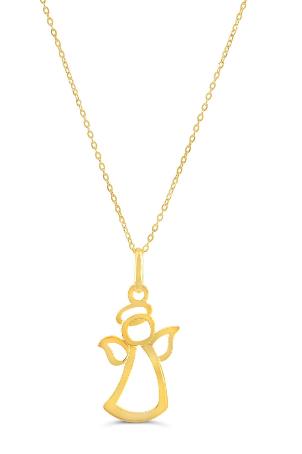 10kt Yellow Gold Angel Pendant