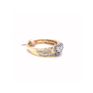 14k Yellow Gold Diamond Ring set