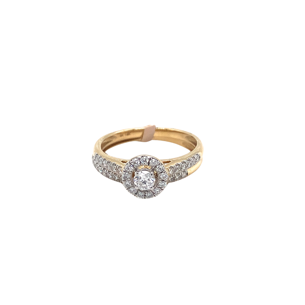 14k Yellow Gold Diamond Ring set