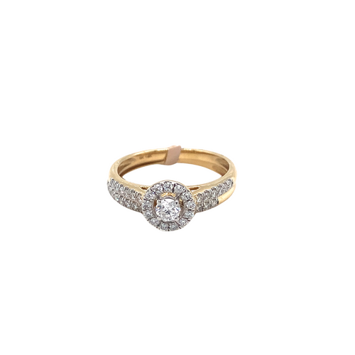 14k Yellow Gold Diamond Ring set