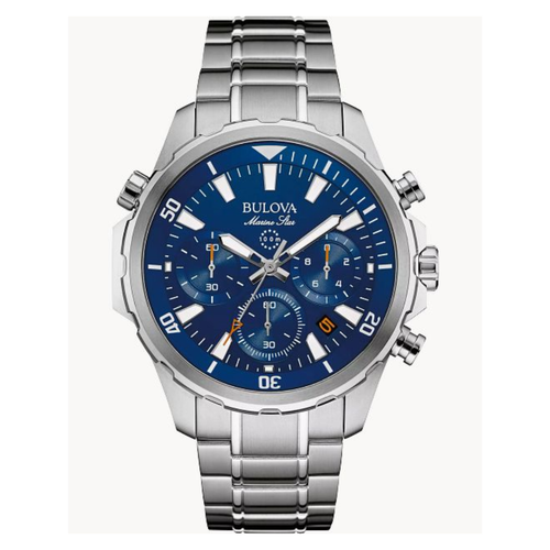 Bulova Marine Star Blue Watch - 96P248