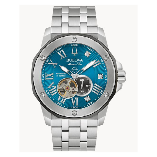Bulova Marine Star Blue Divers Watch - 98D184