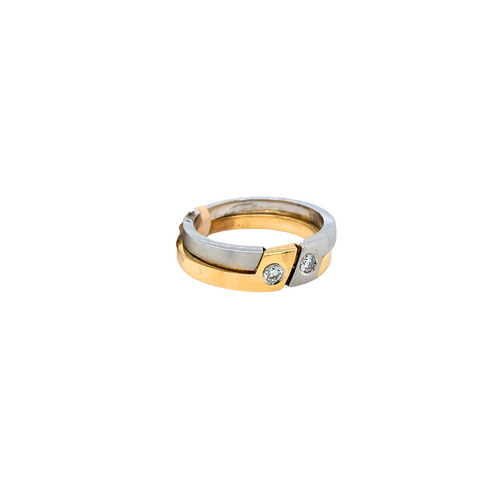 10kt two-tone gold Diamond Ring