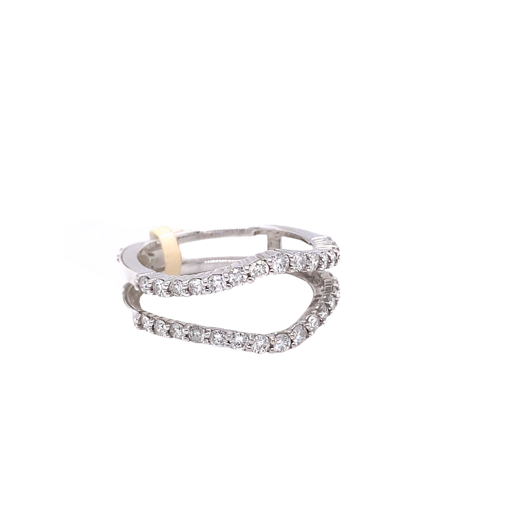 14kt White Gold .72ct Diamond Jacket Ring