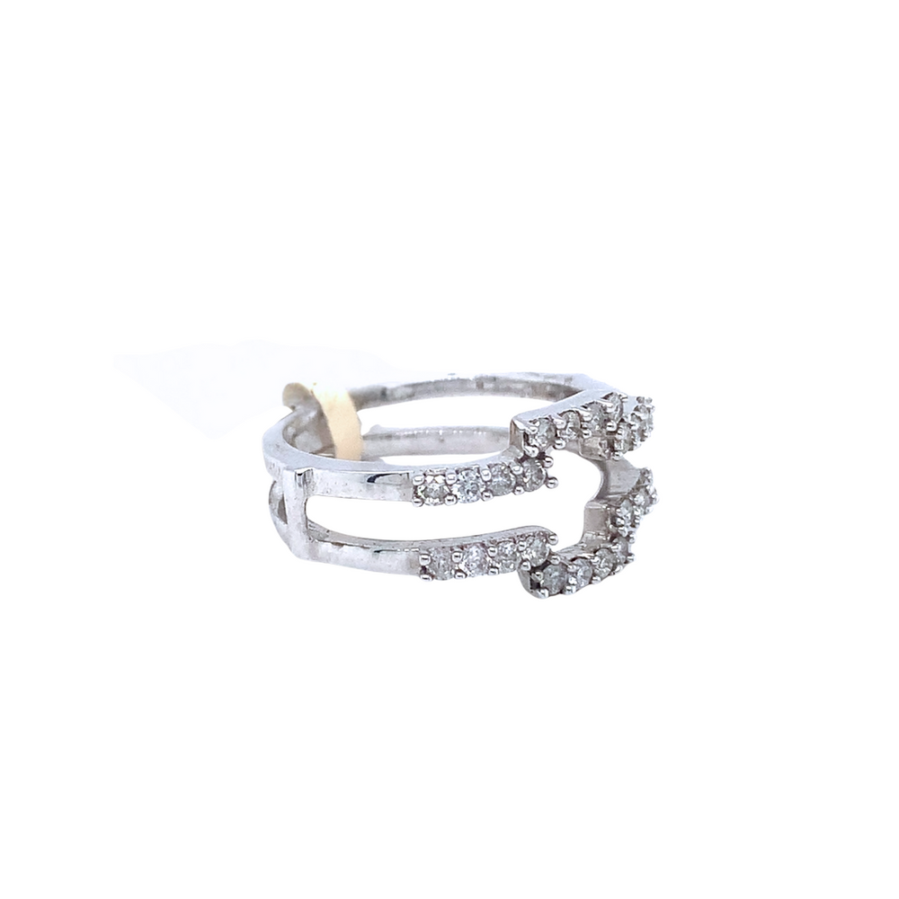 14kt White Gold .50ct Diamond Jacket Ring