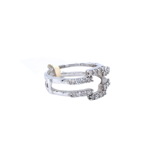 14kt White Gold .50ct Diamond Jacket Ring