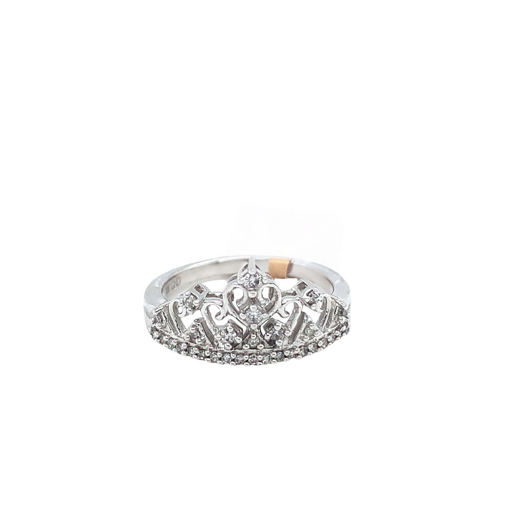 10kt White Gold .20ct Diamond Ring