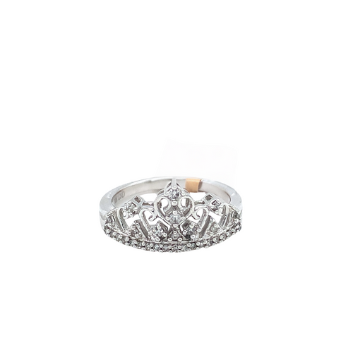 10kt White Gold .20ct Diamond Ring
