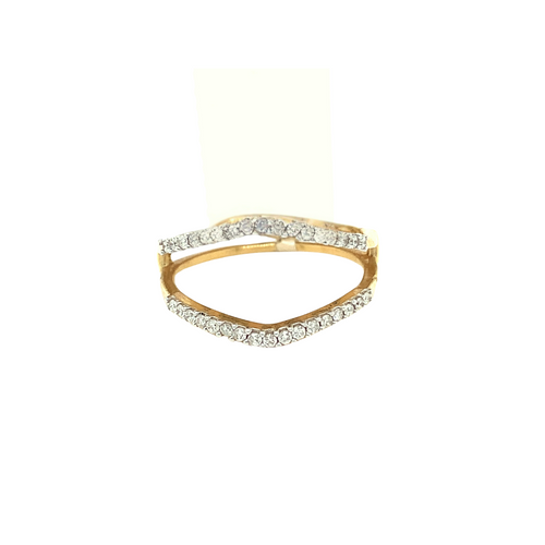 14kt Yellow Gold .25ct Diamond Jacket Ring