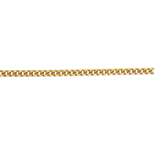 10kt Yellow Gold 3.5mm Curb Anklet