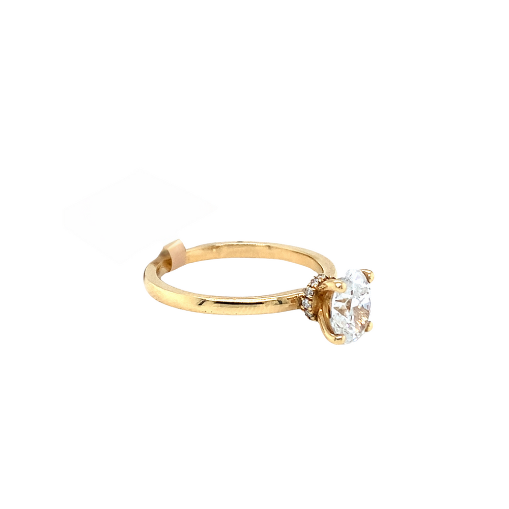 14kt Yellow Gold 1.01 +.06ct Diamond Ring